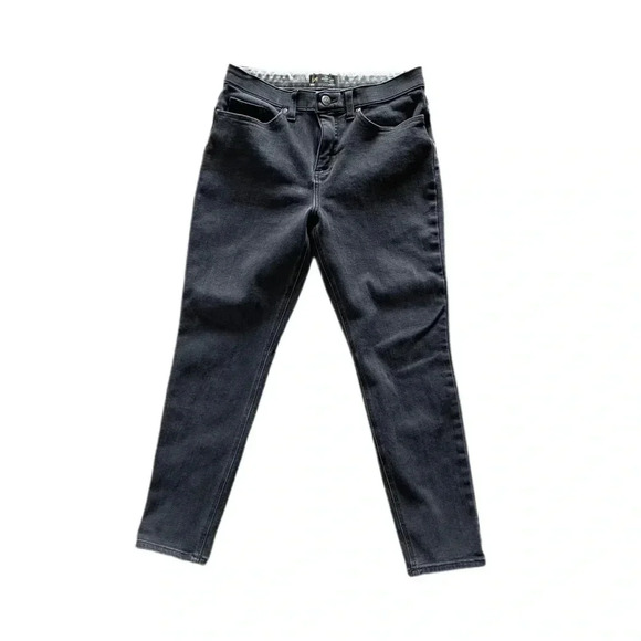 Lee Slim Fit Skinny Leg Mid Rise Jeans Women’s 8S Black - Picture 1 of 11
